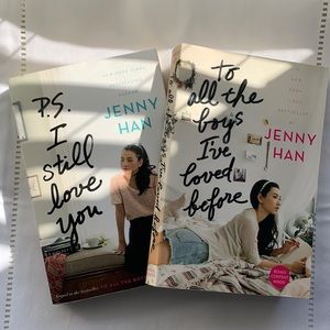“To All the Boys I’ve Loved Before,” and “P.S. I Still Love You,” by Jenny Han